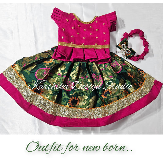 Banarasi silk lehenga blouse