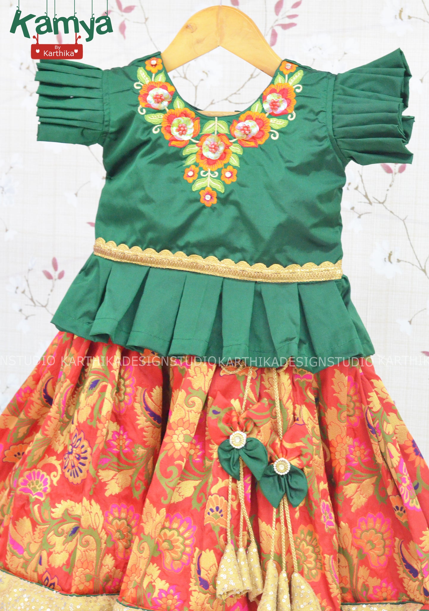 Banarasi silk lehenga blouse