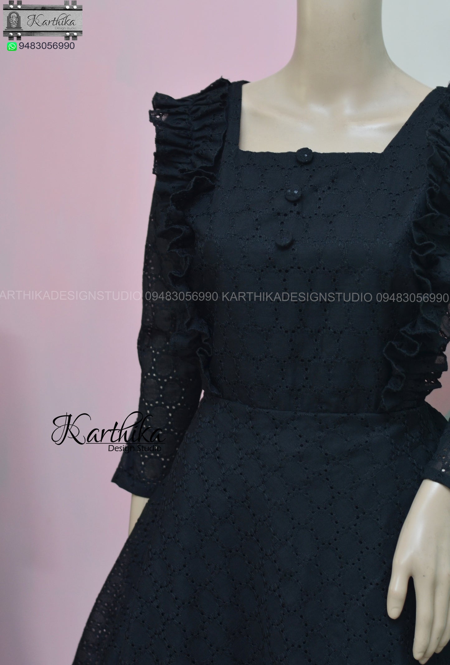 Black Hakoba frock