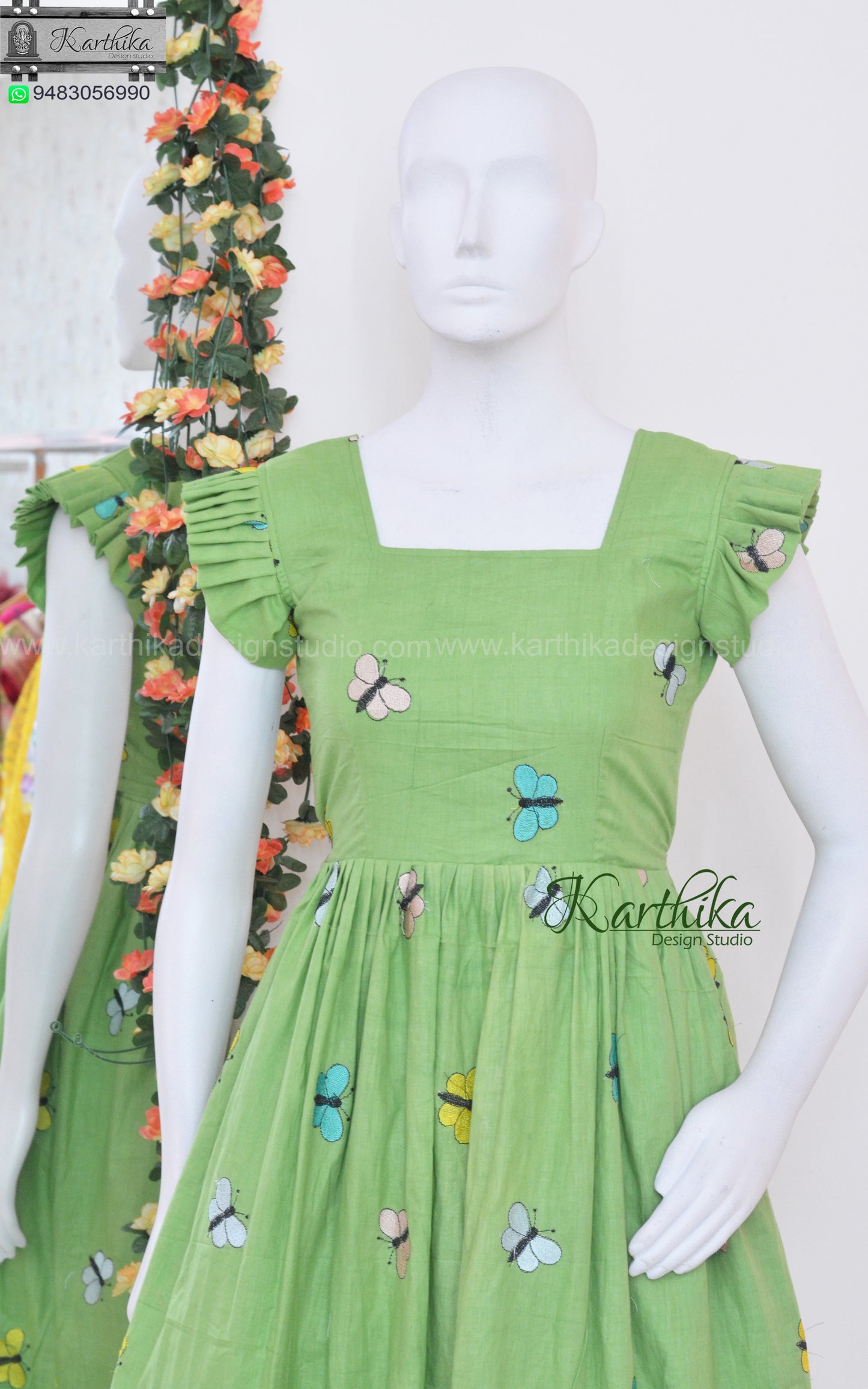Butterfly frock