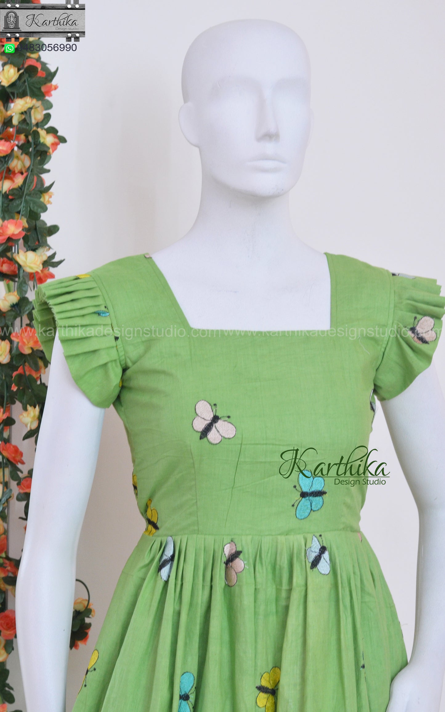 Butterfly frock