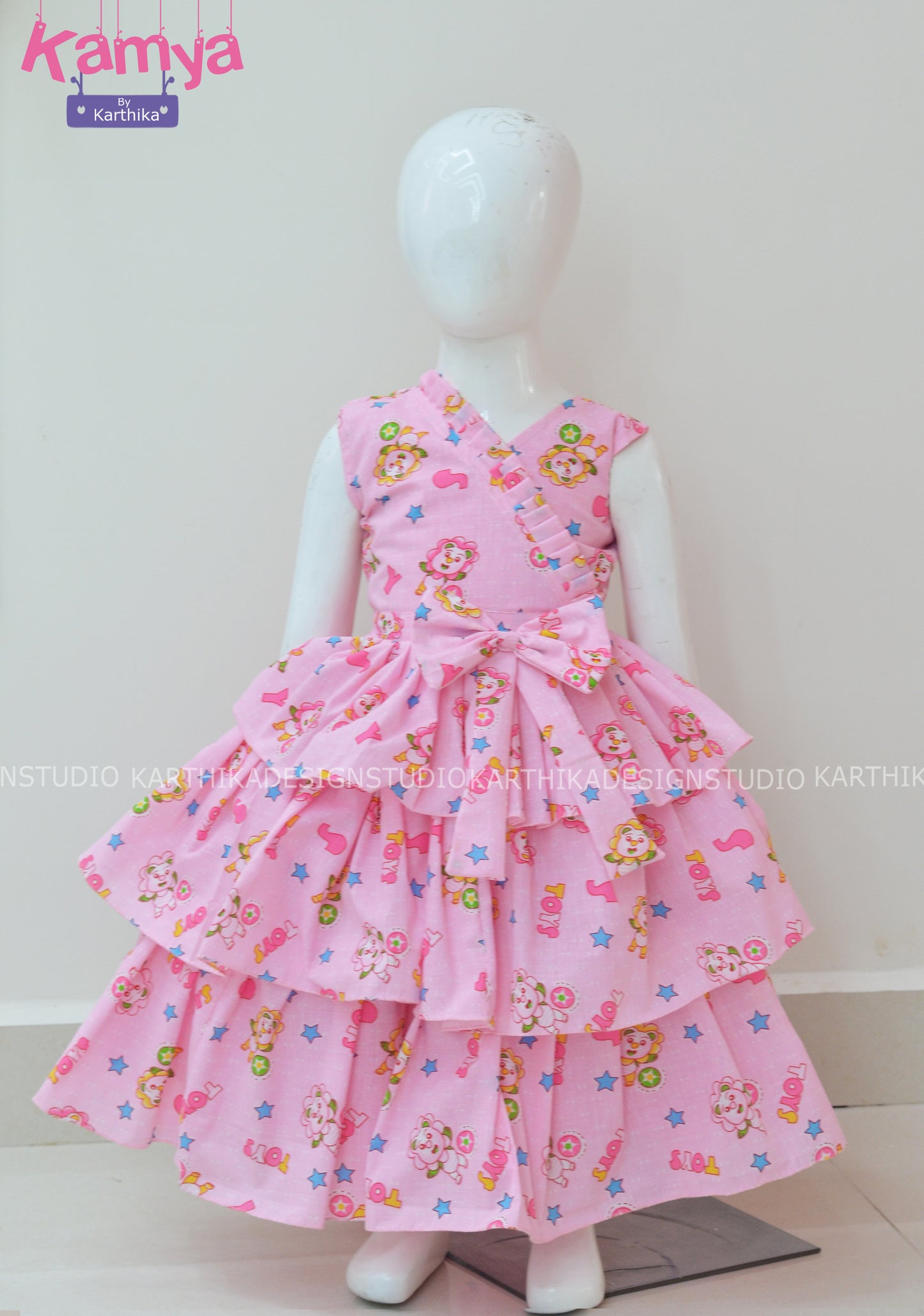 Printed cotton frock