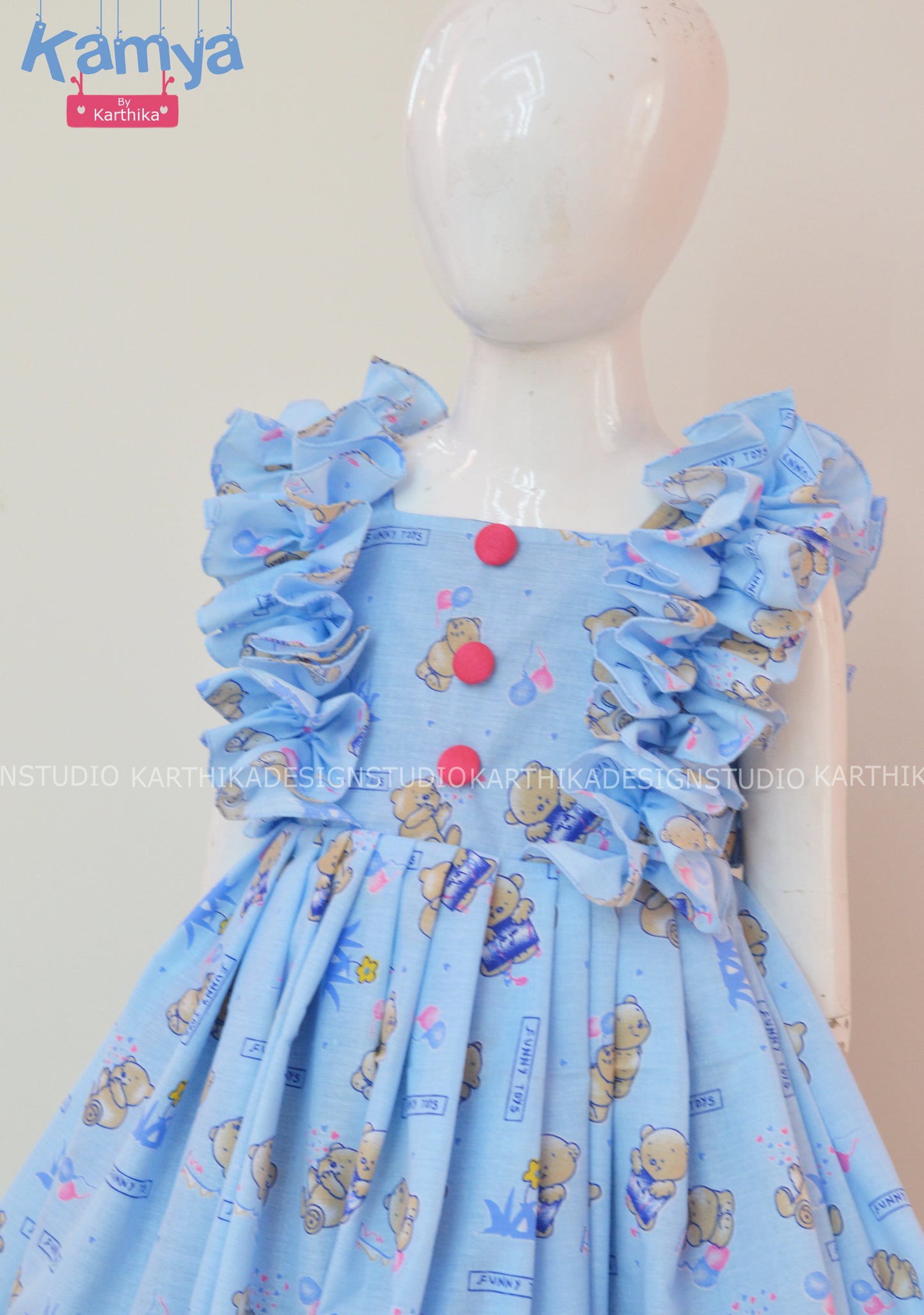 Printed cotton frock