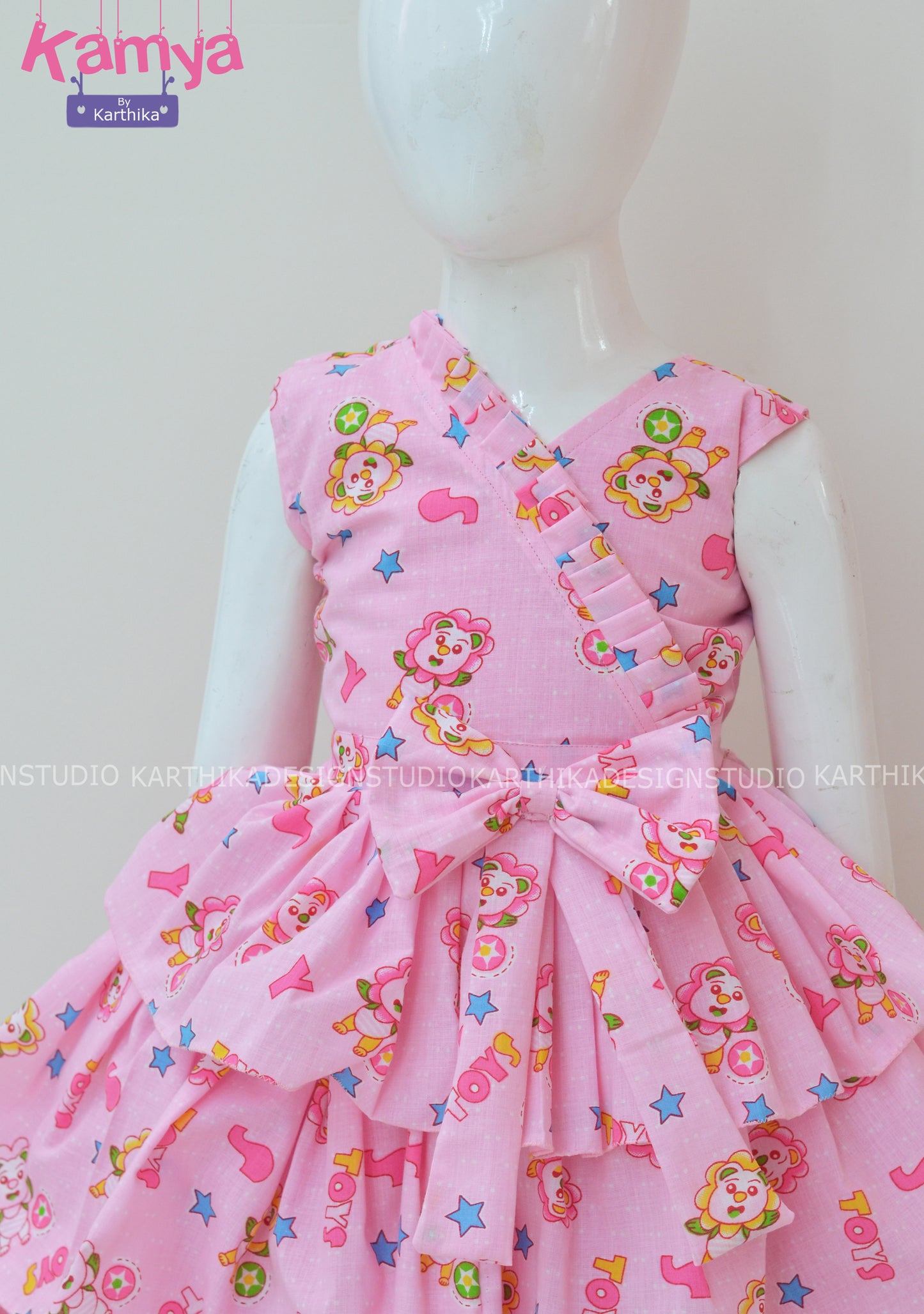 Printed cotton frock