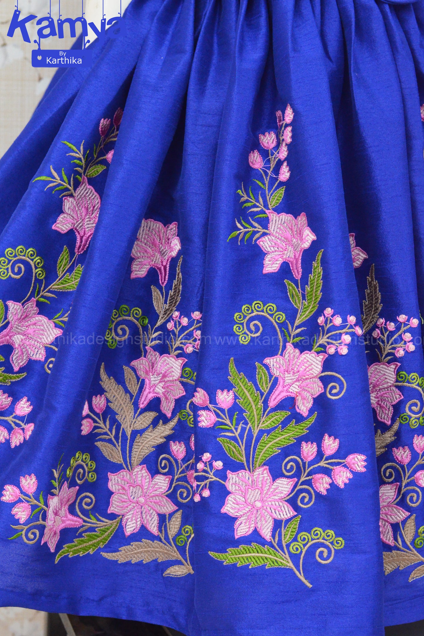 Floral Embroidered frock