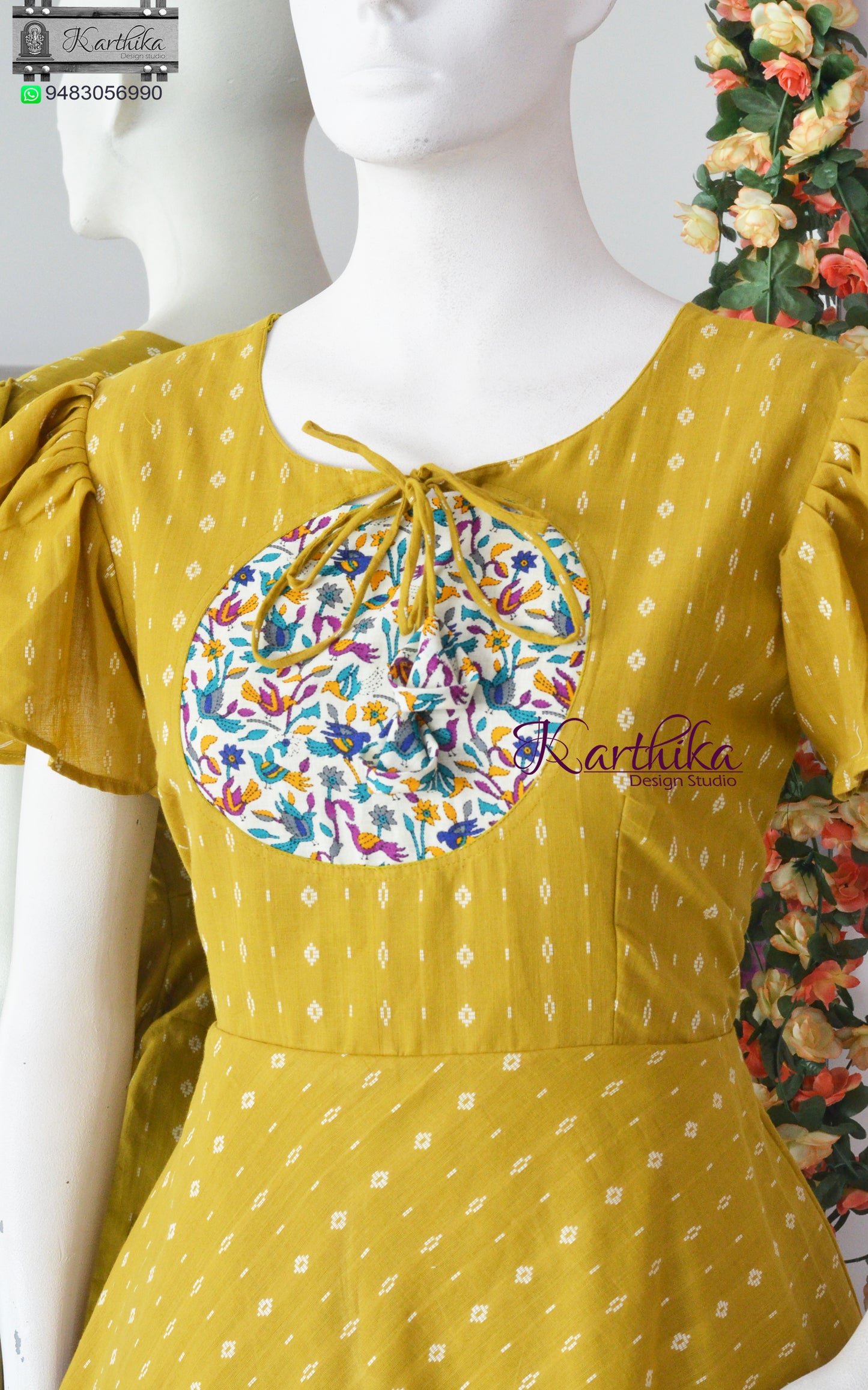 Handloom Cotton frock