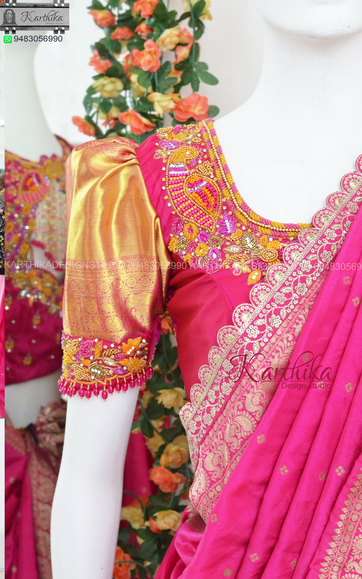 Kanchi silk langa voni