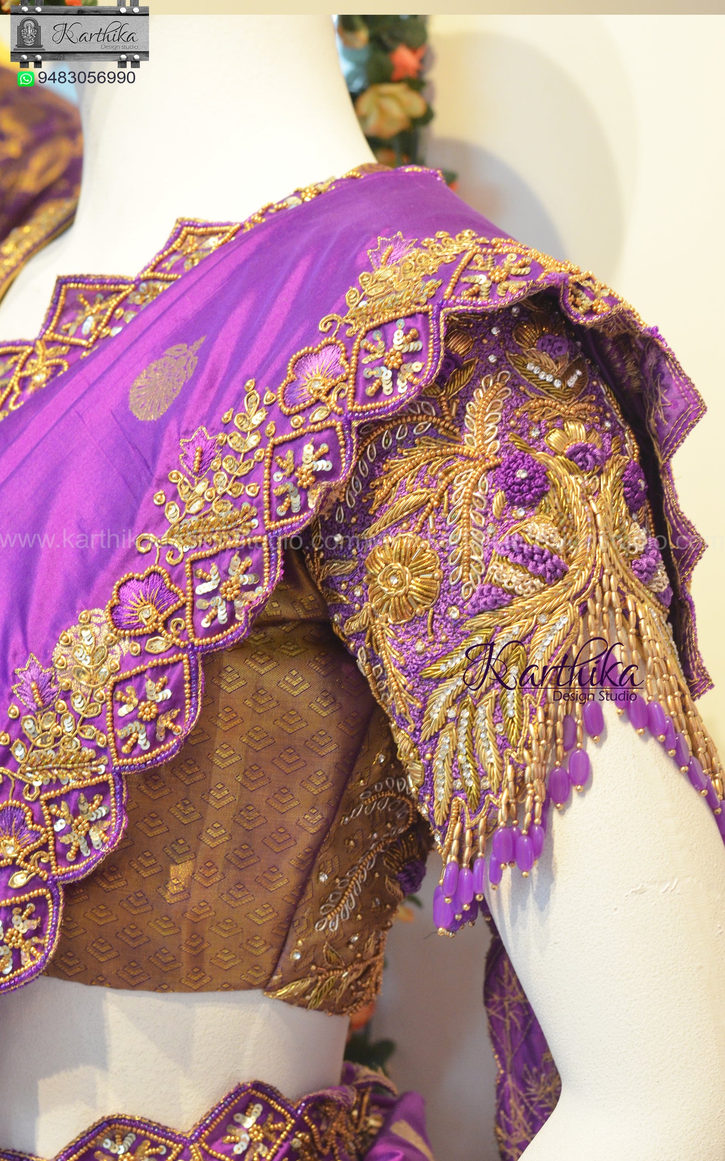 Kanchi silk langa voni
