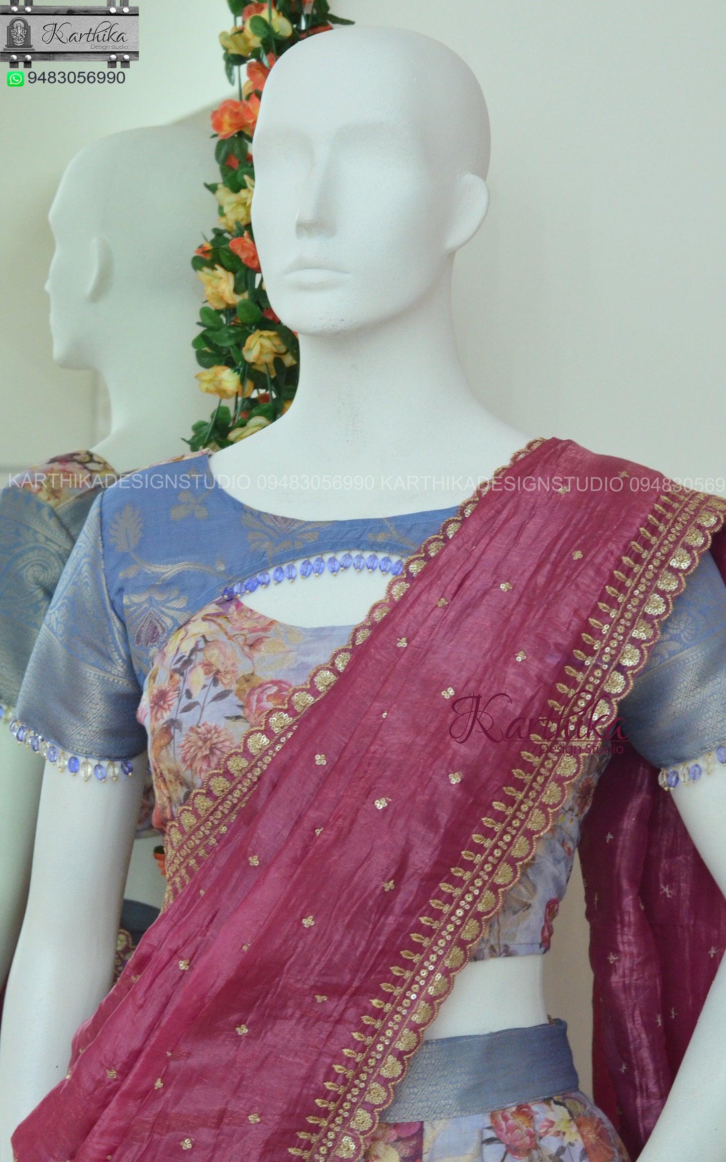 Muslin silk langa voni