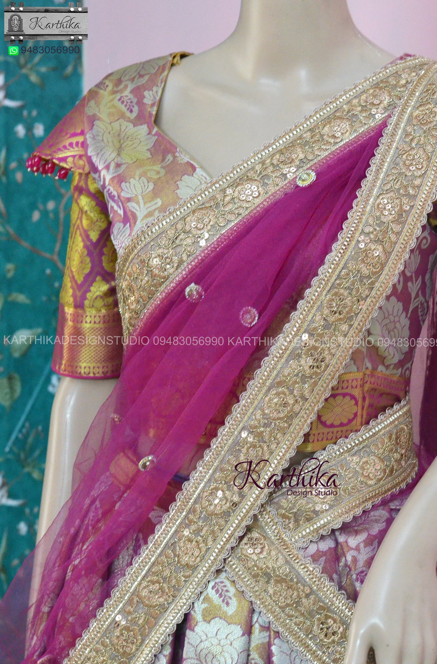 Soft silk langa voni..