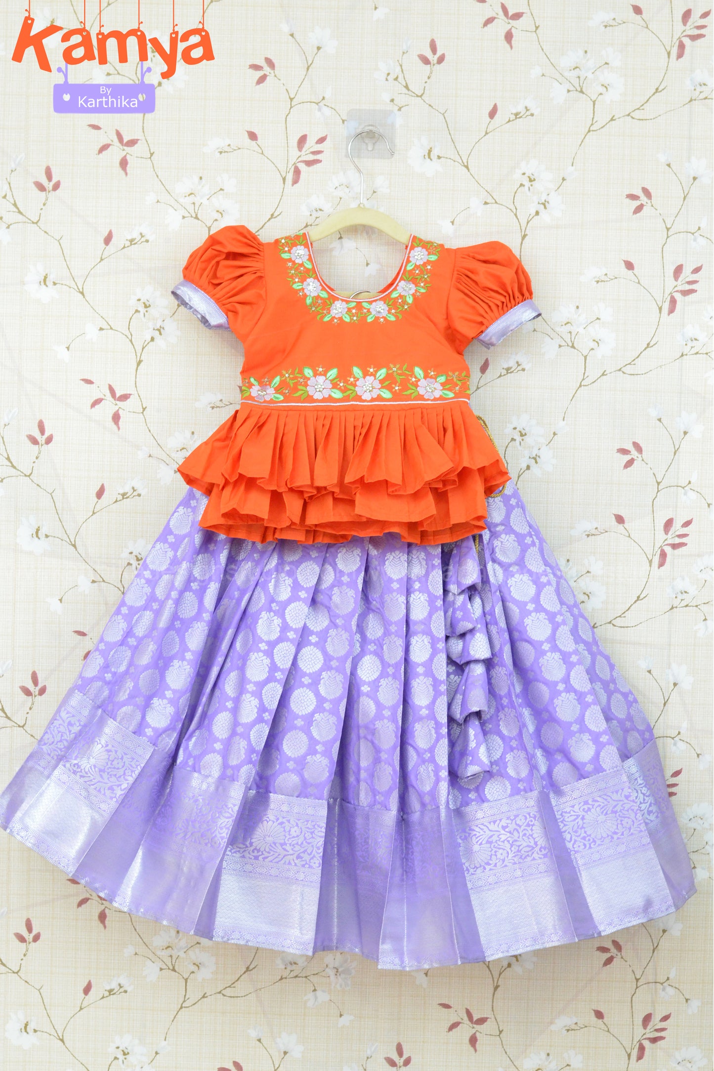 Softsilk lehenga blouse
