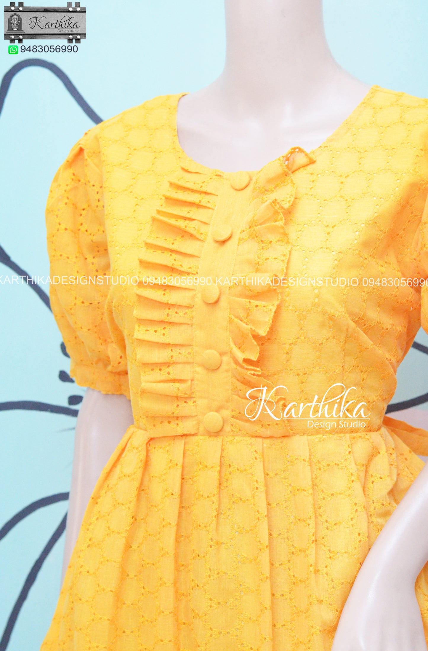 Hakoba Cotton tunic with pockets