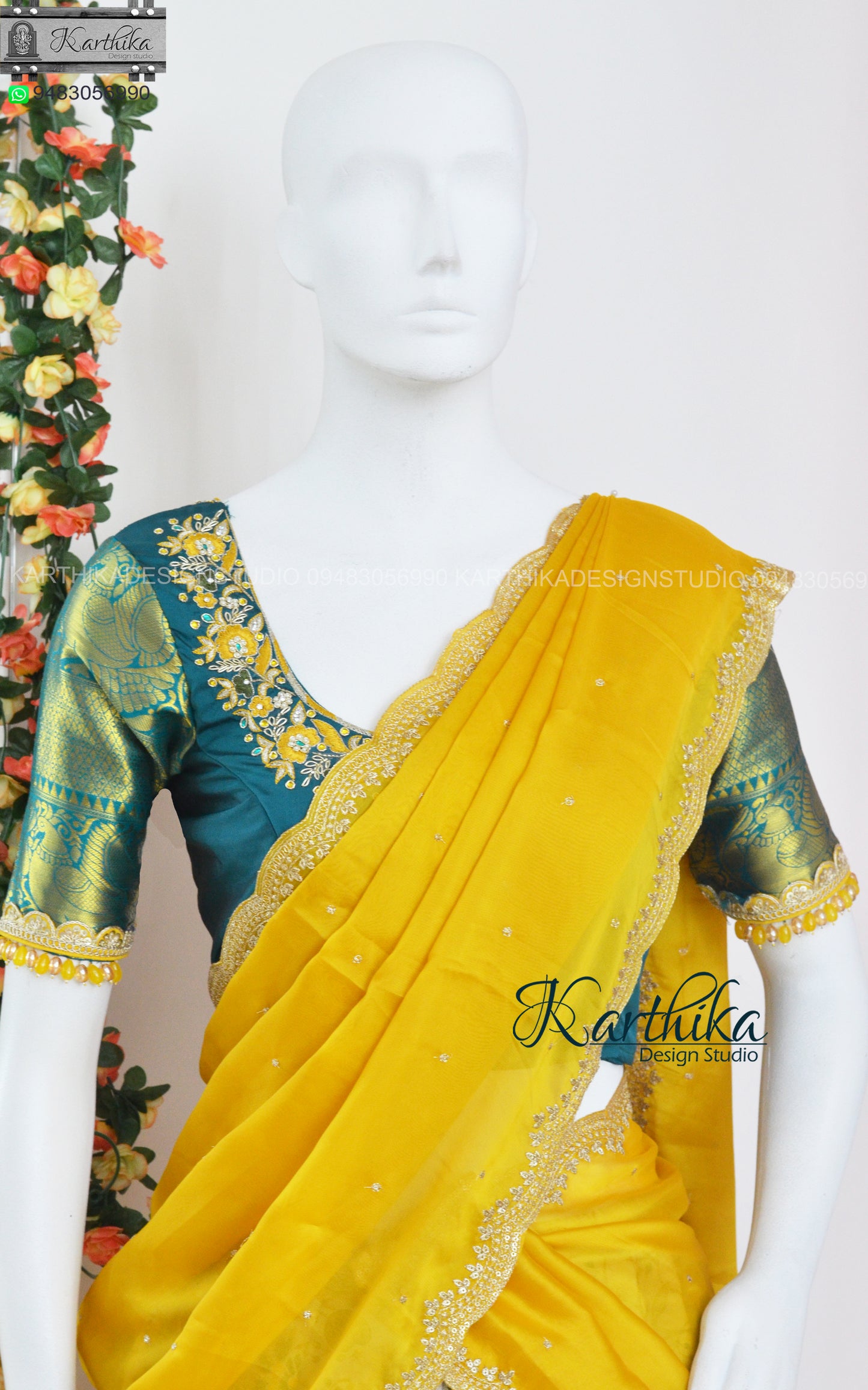 Kanchi silk langa voni