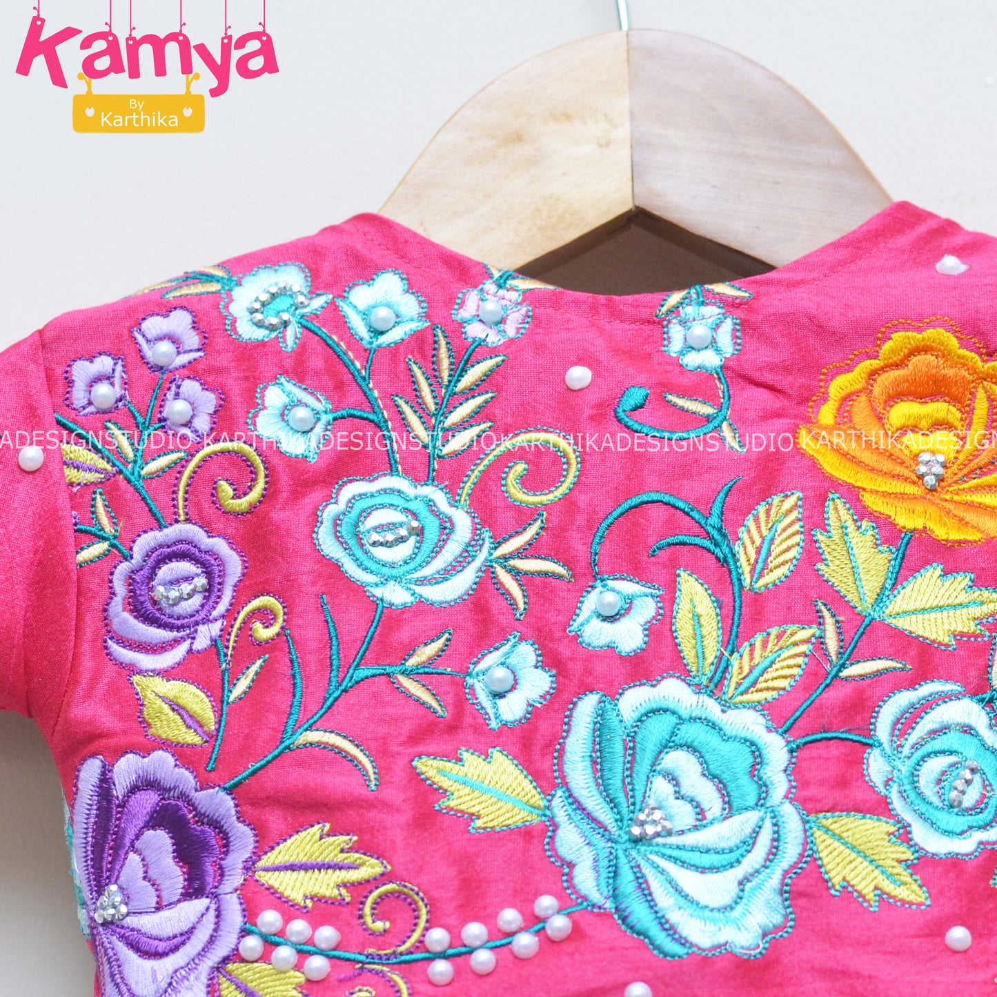 Soft silk lehenga blouse..