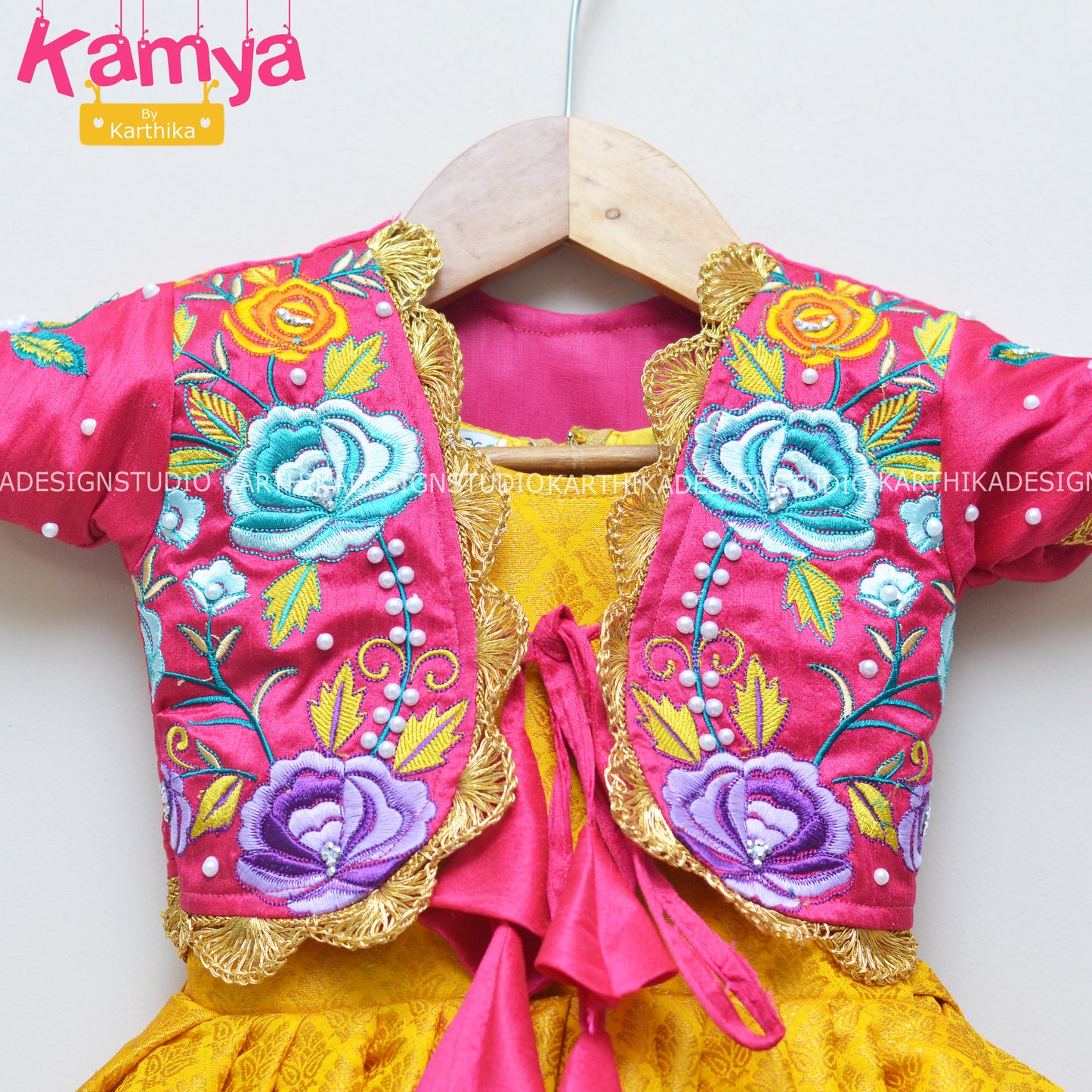 Soft silk lehenga blouse..