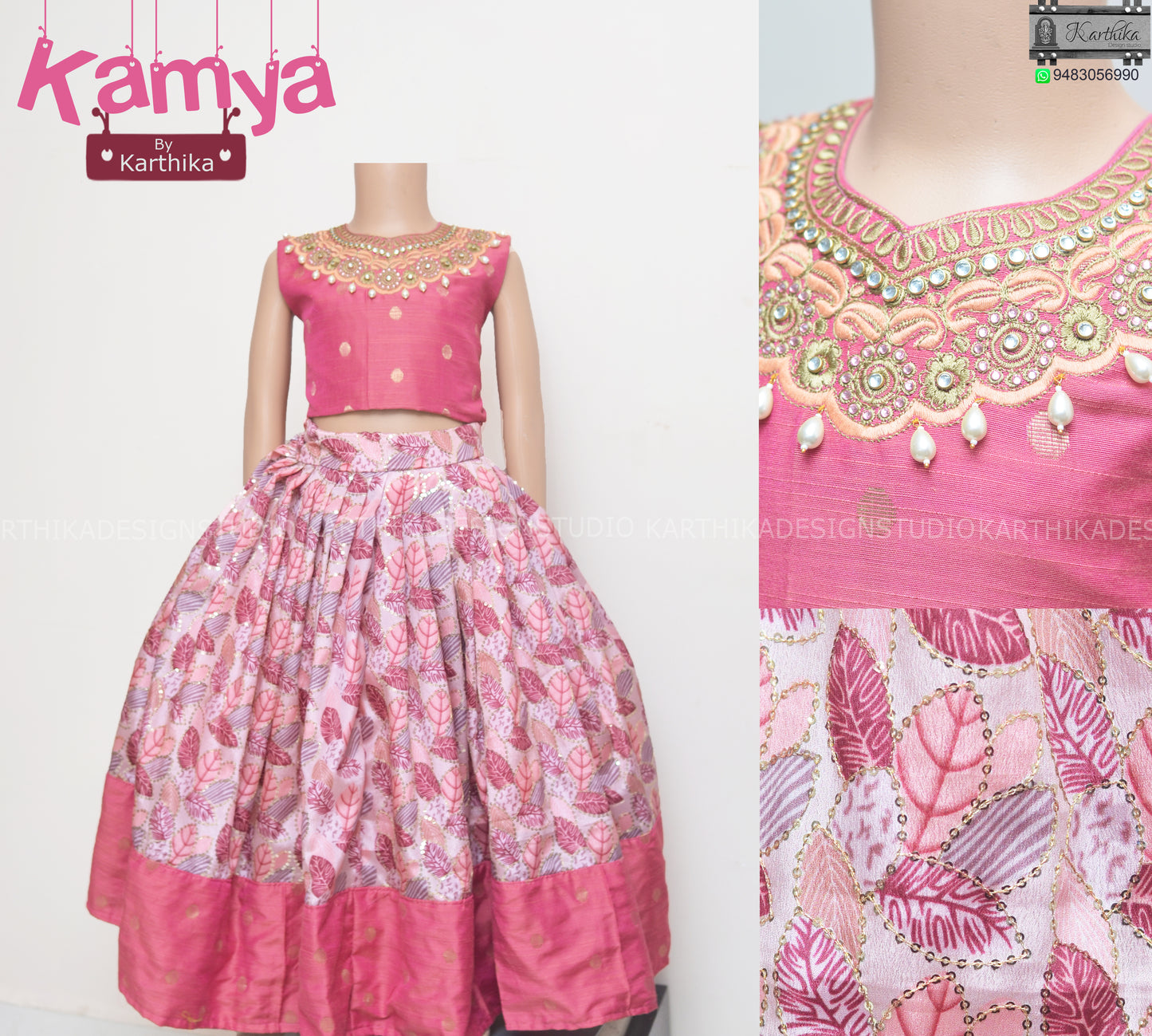 Crop top lehenga