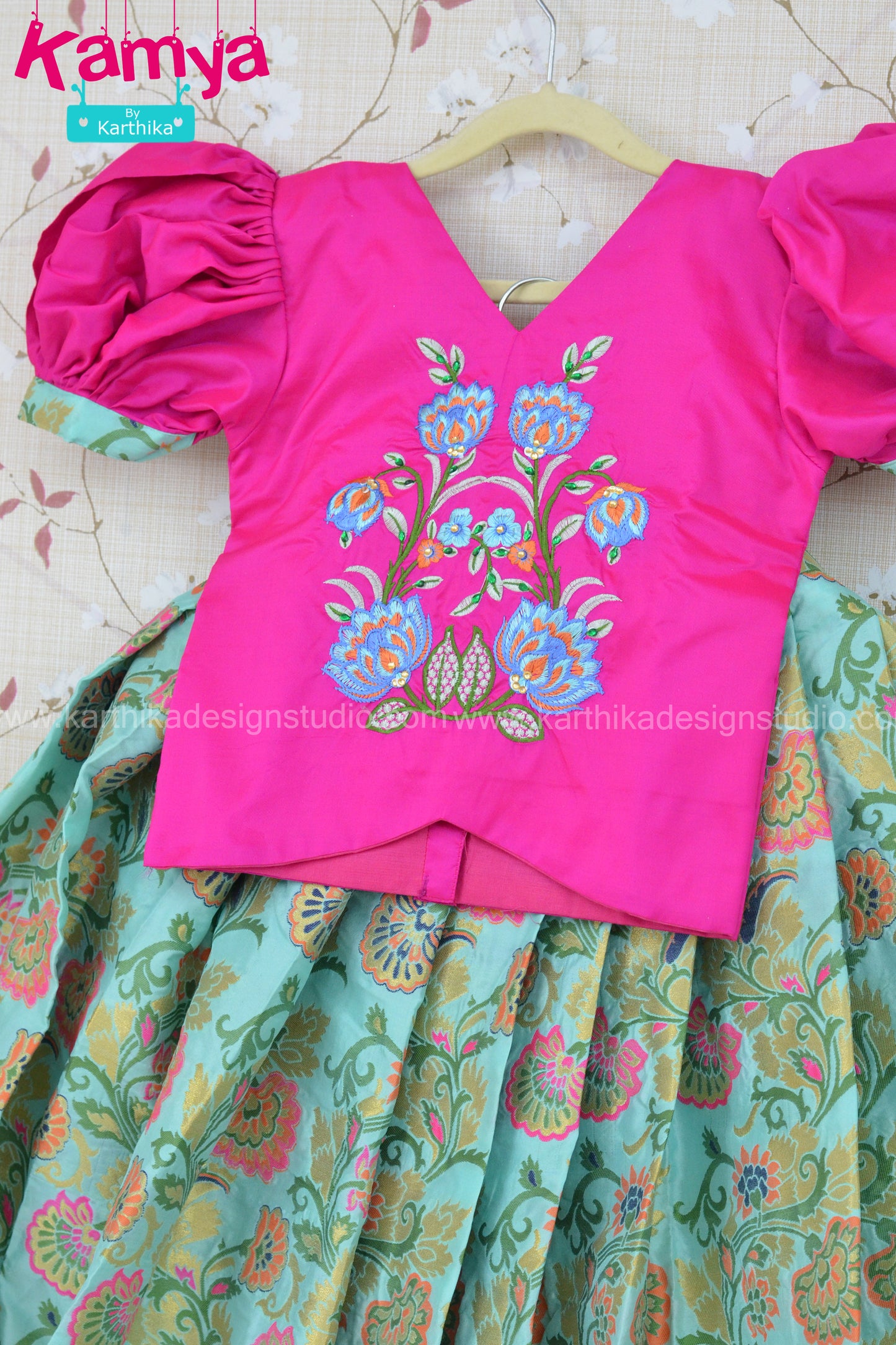 Banarasi silk lehenga blouse