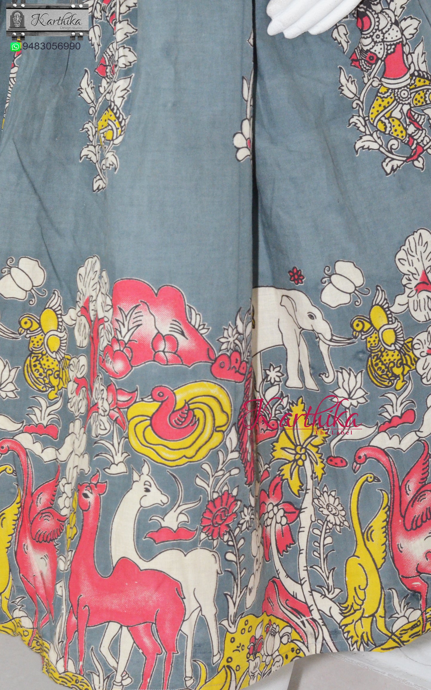 Kalamkari cotton frock