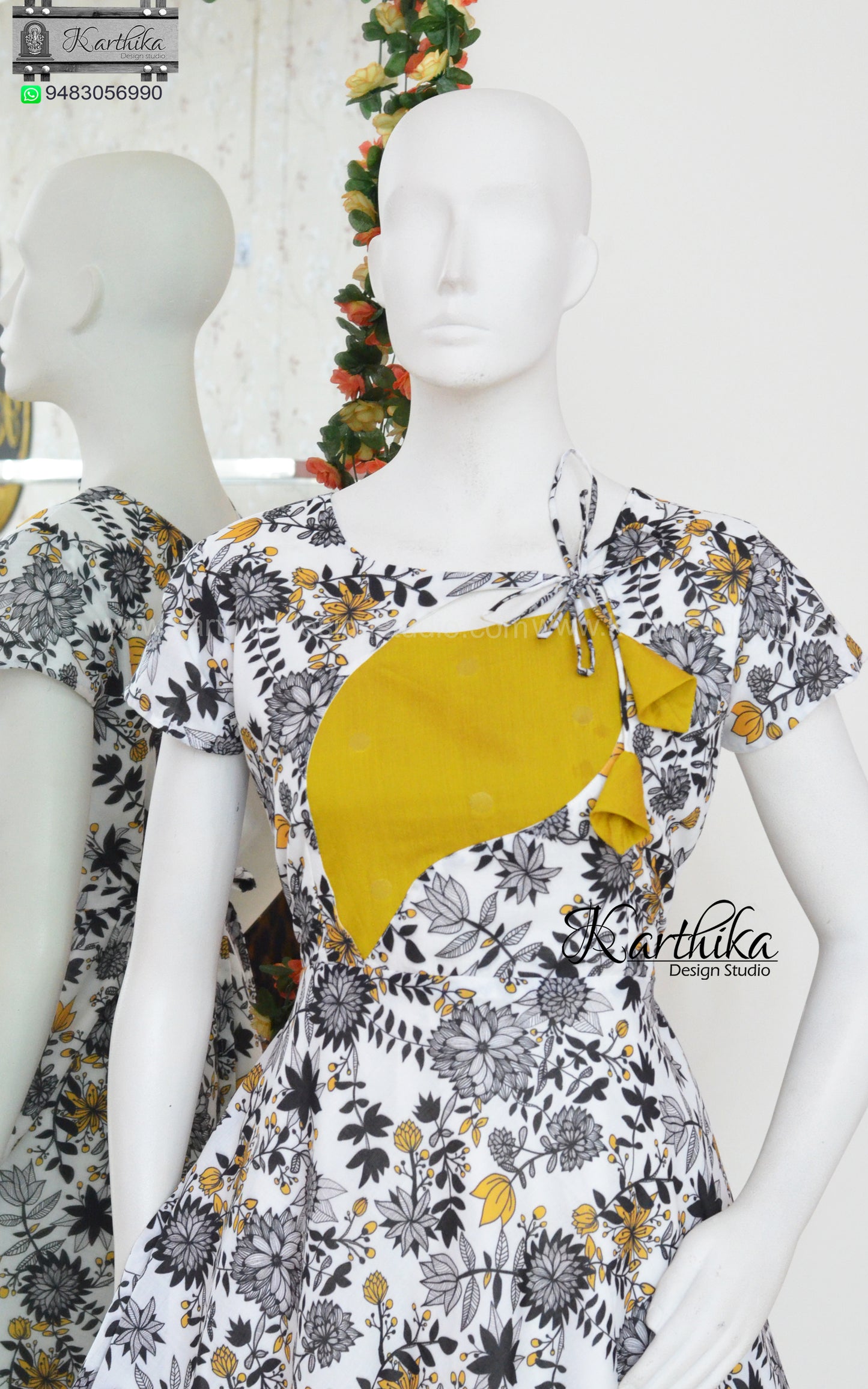 Printed Cotton frock