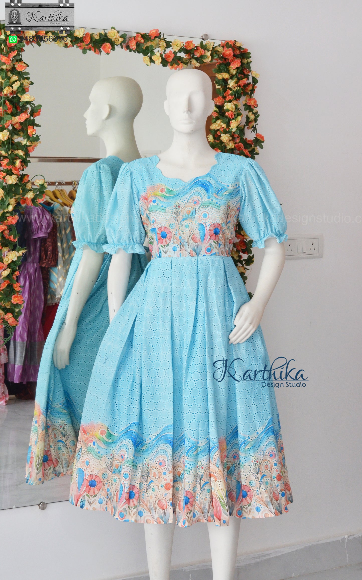 Hakoba cotton frock