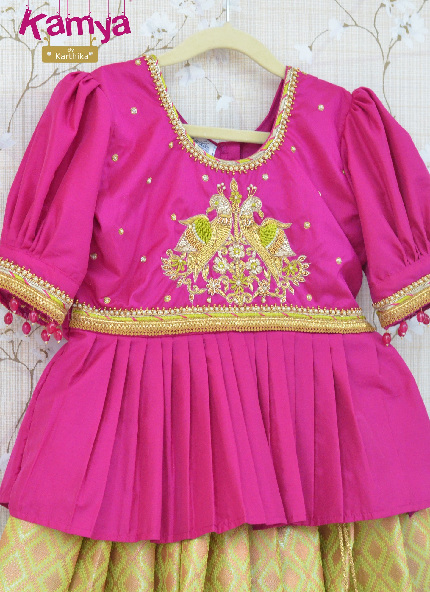 Softsilk lehenga blouse