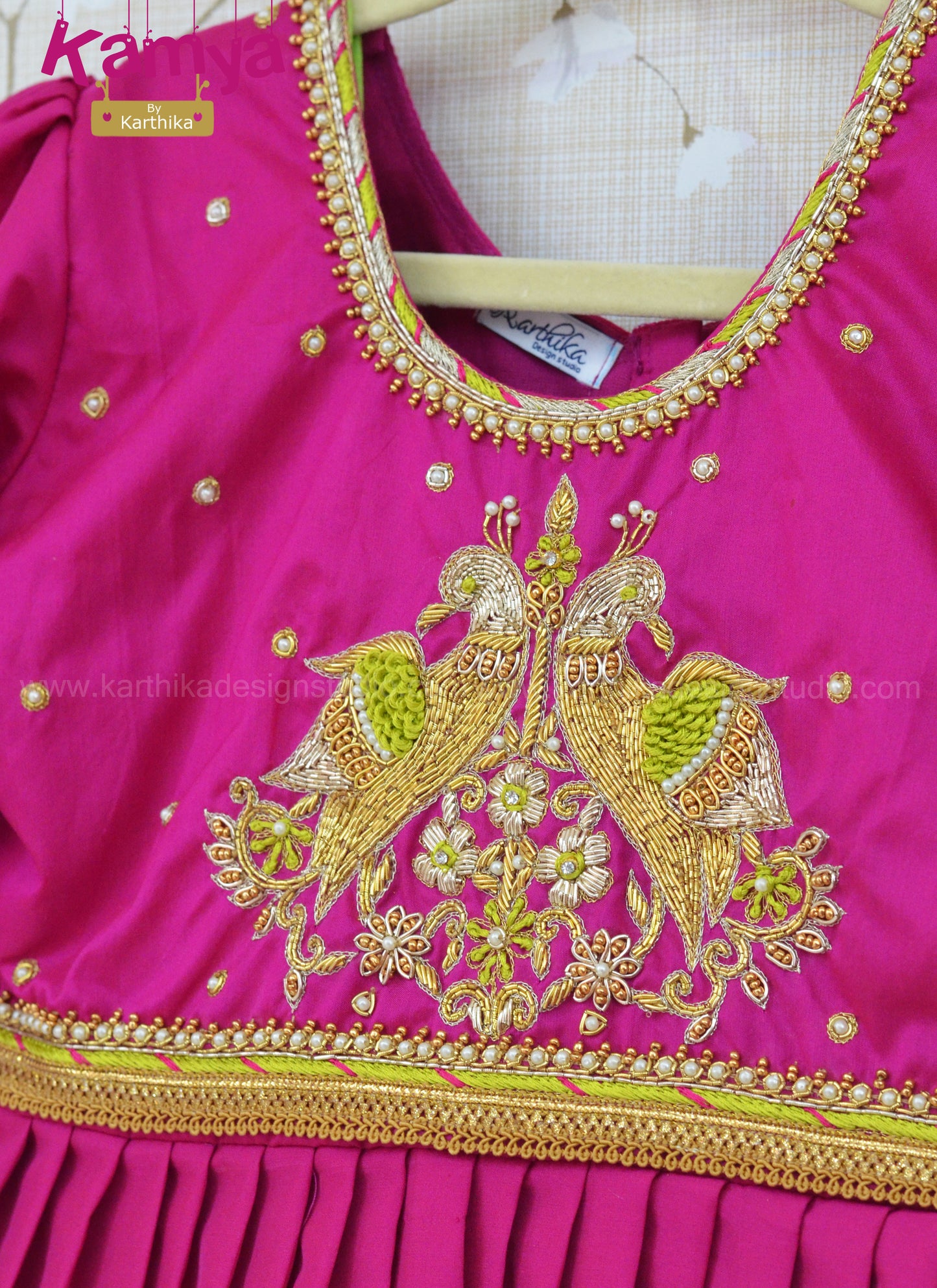 Softsilk lehenga blouse