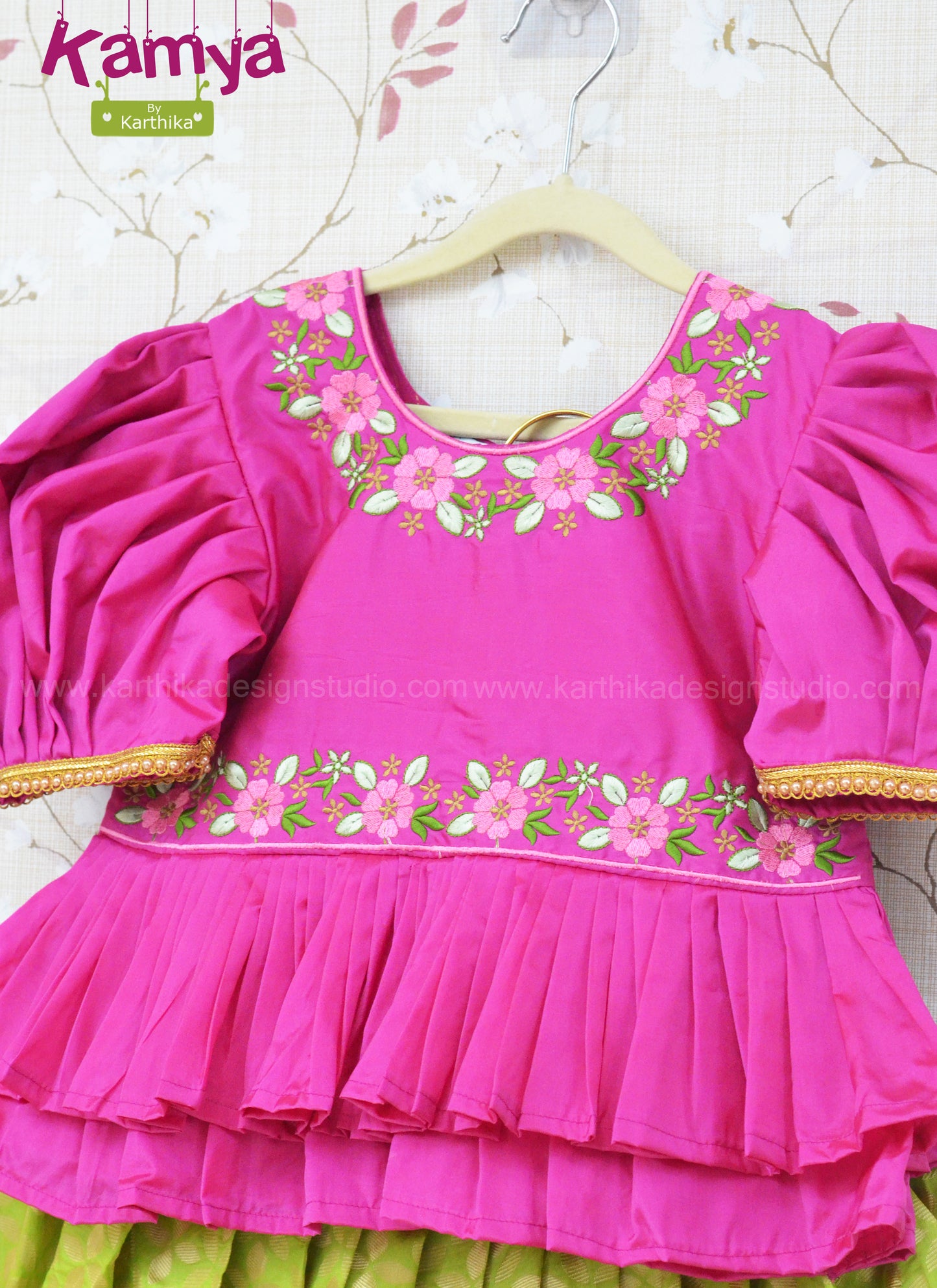 Softsilk lehenga blouse