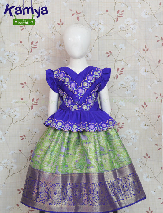 Softsilk lehenga blouse