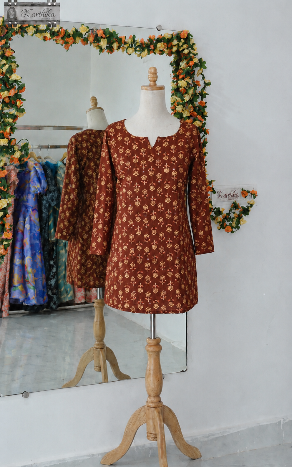 Printed Mul cotton tunic