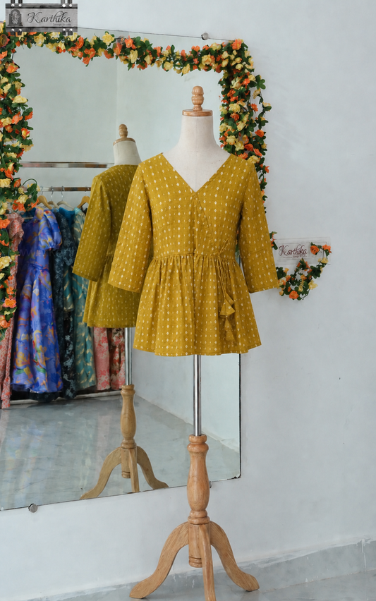 Handloom cotton tunic