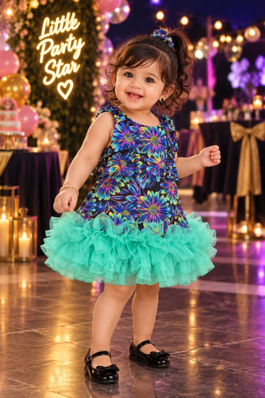 Glow under UV frock