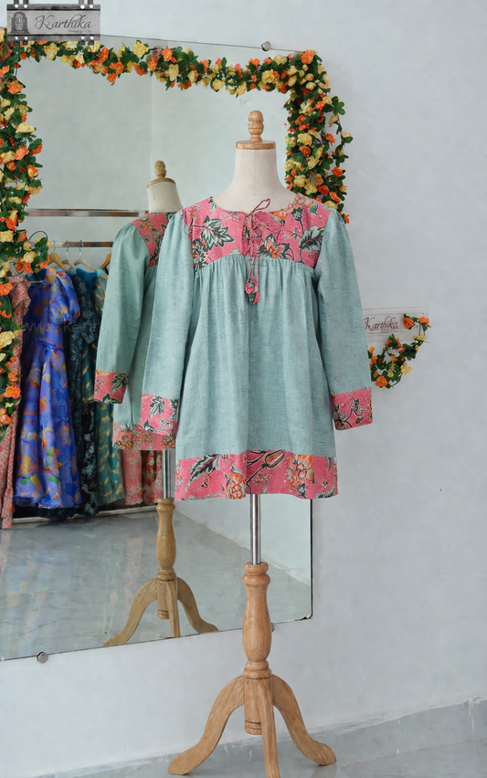 Handloom cotton tunic