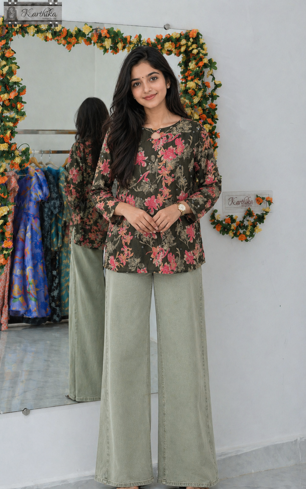 Printed Mul cotton tunic