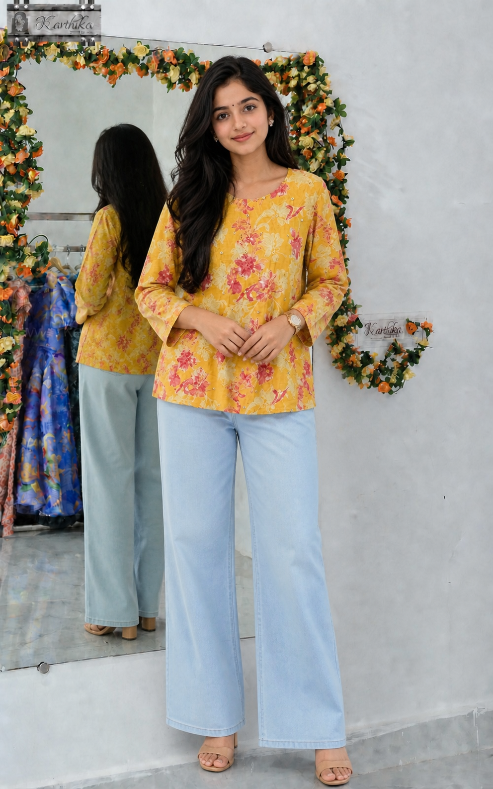 Printed Mul cotton tunic