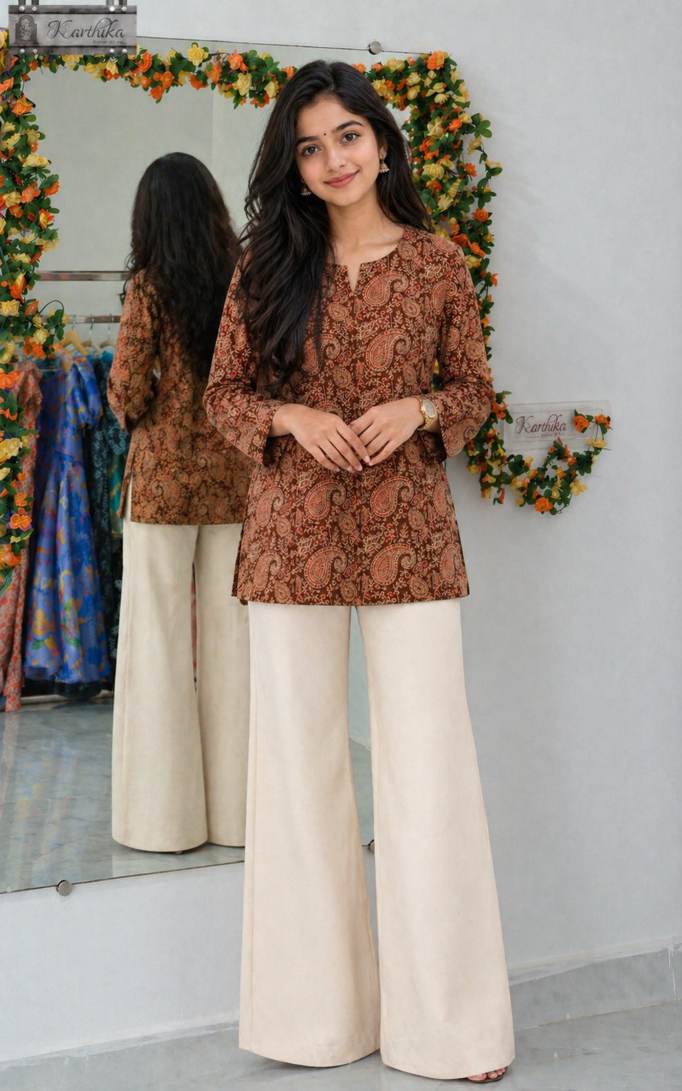 Printed Mul cotton tunic