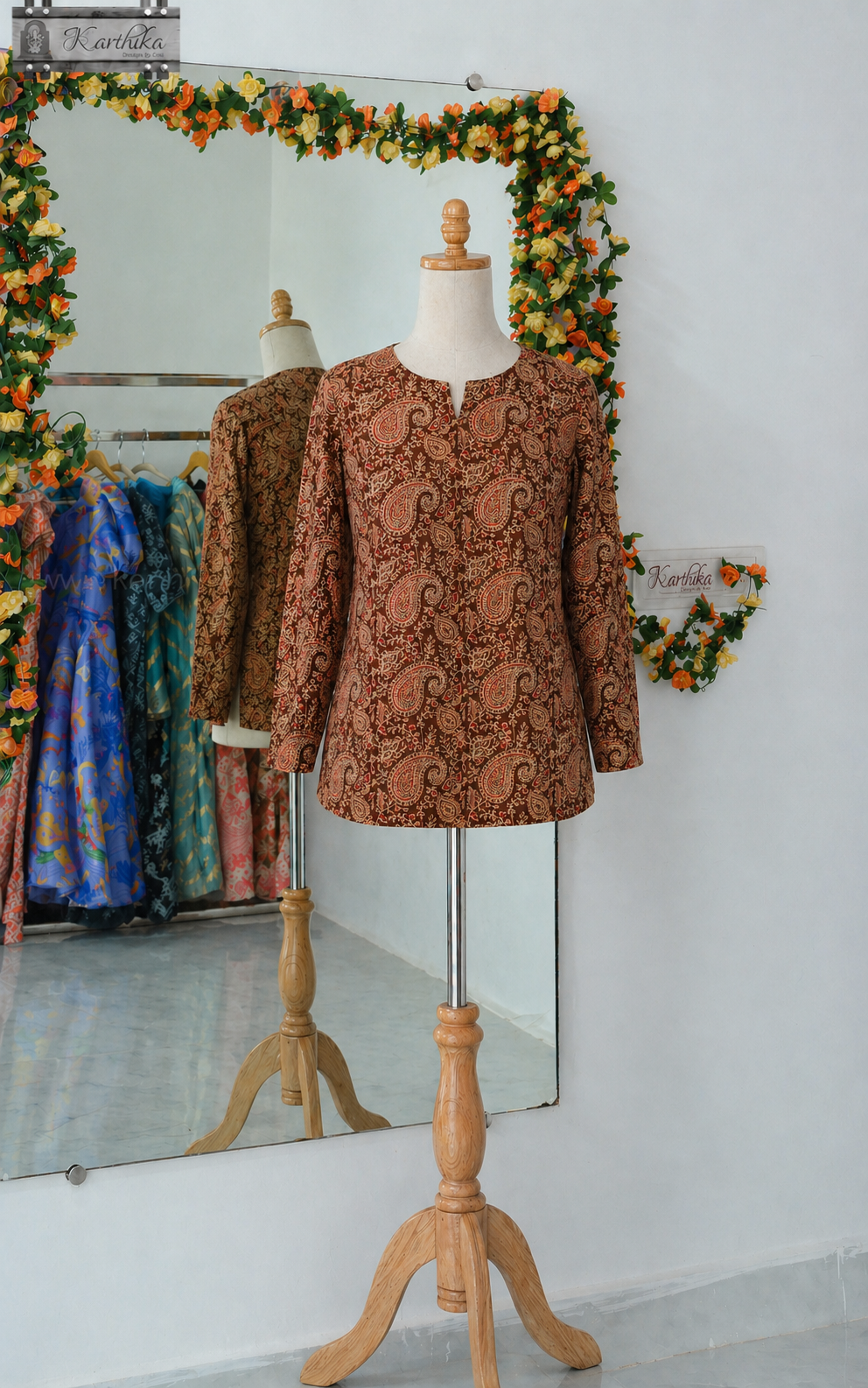 Printed Mul cotton tunic