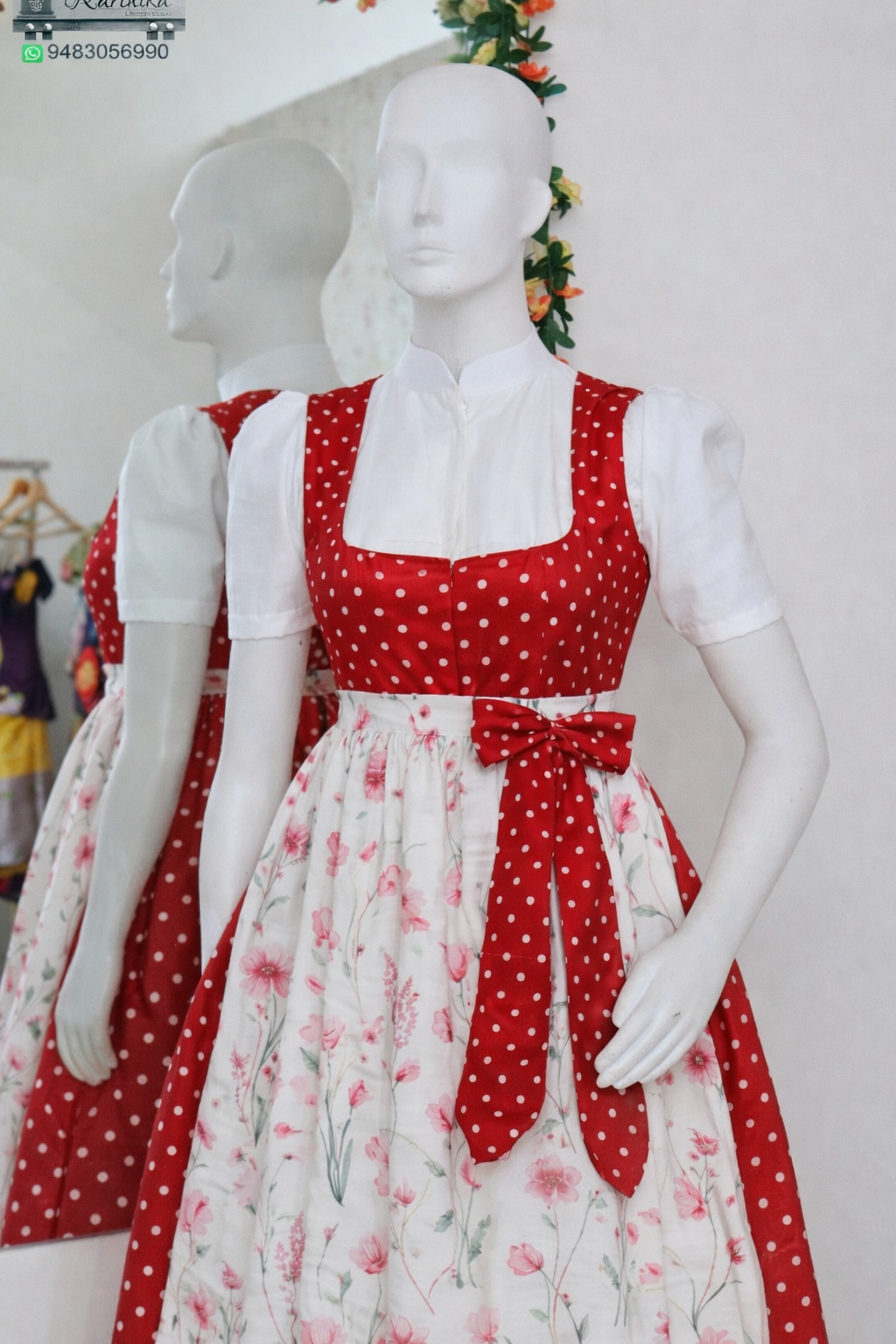 German Drindl dress
