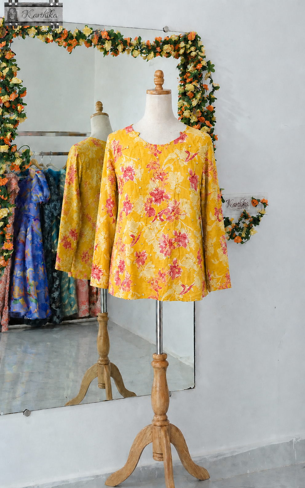 Printed Mul cotton tunic