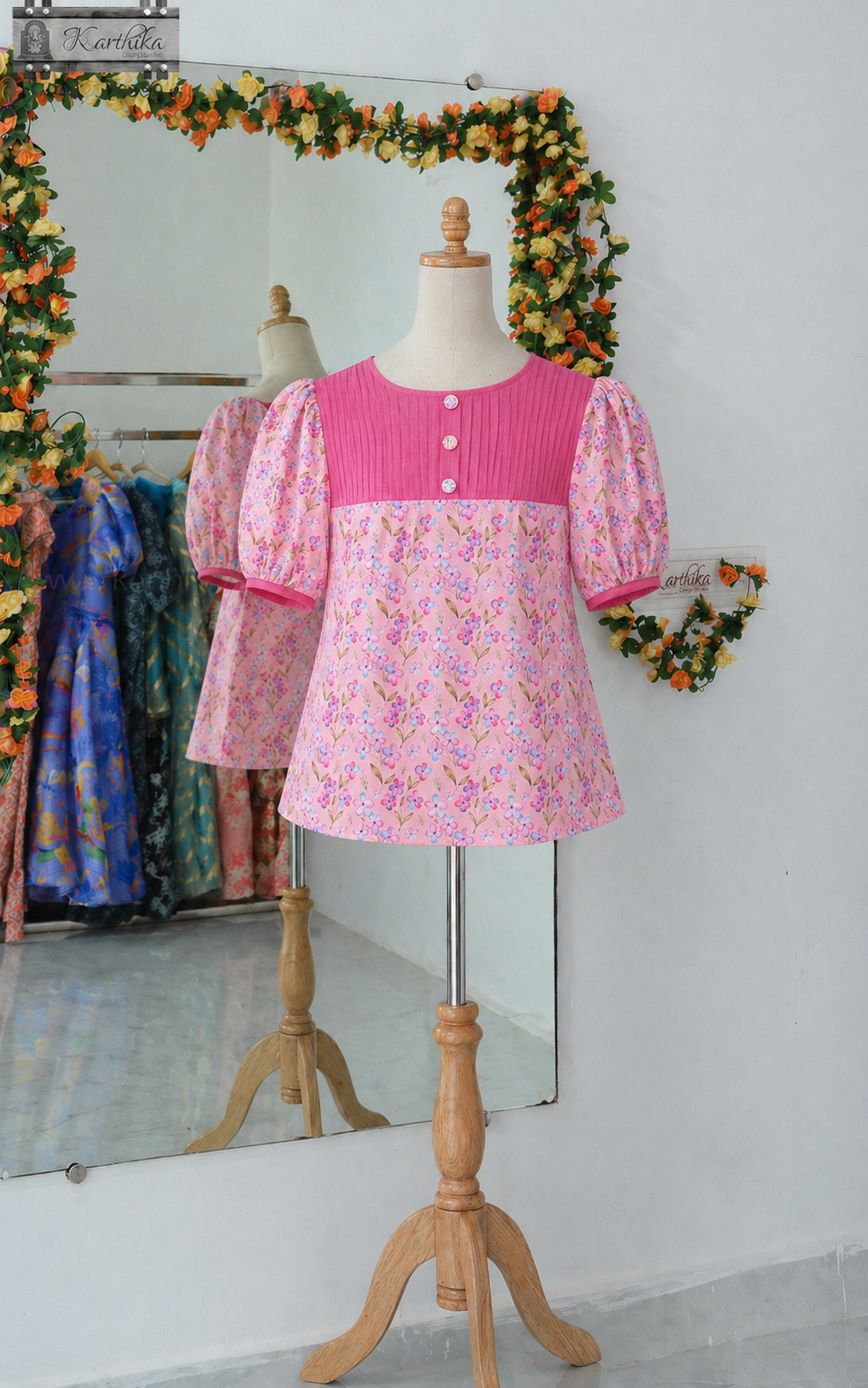 Printed linen Tunic for jeans