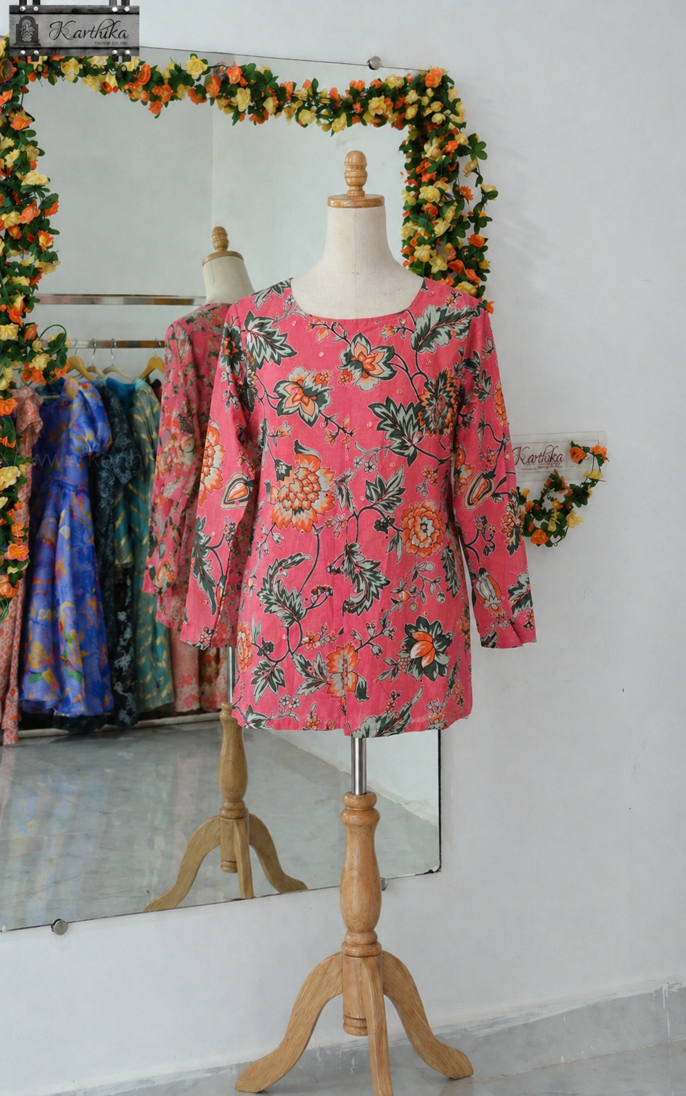 Printed Mul cotton tunic
