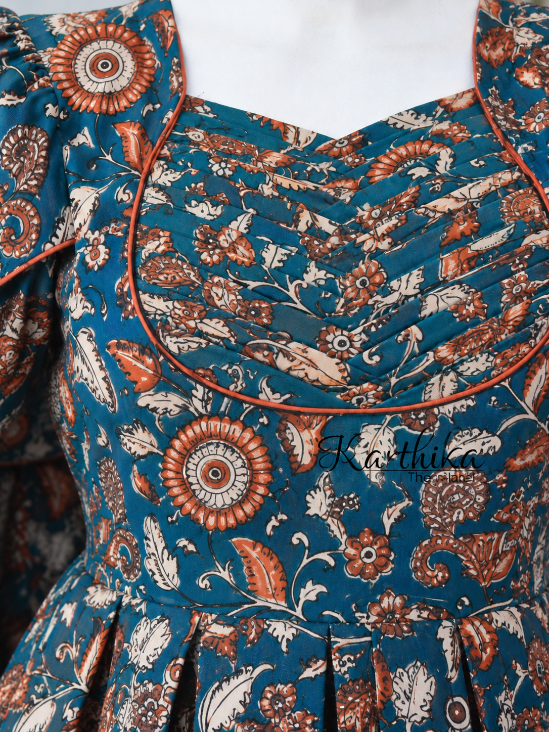 Kalamkari cotton frock
