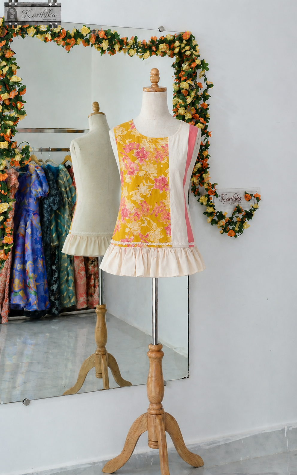 Kora cotton tunic (sleeves available)
