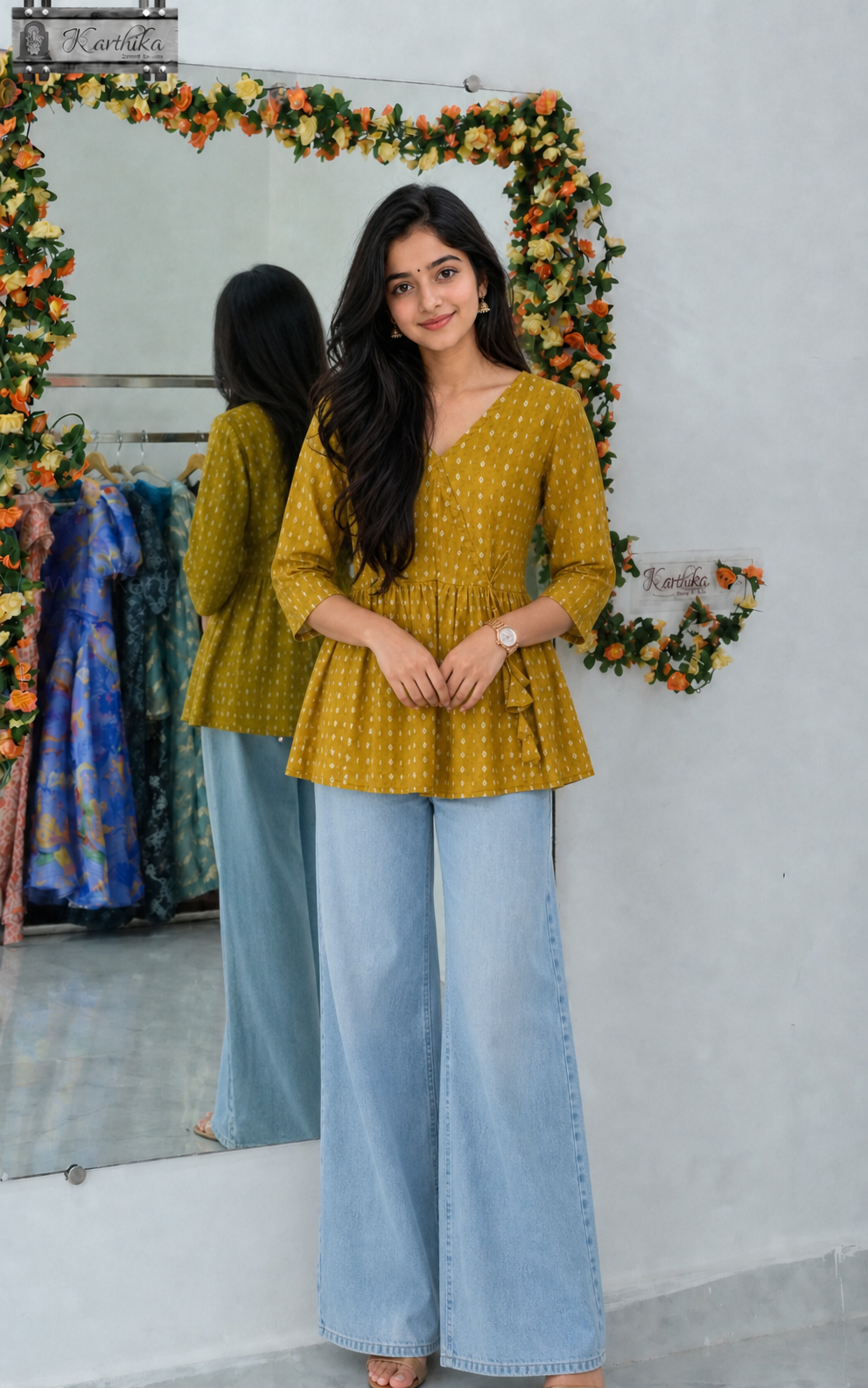 Handloom cotton tunic