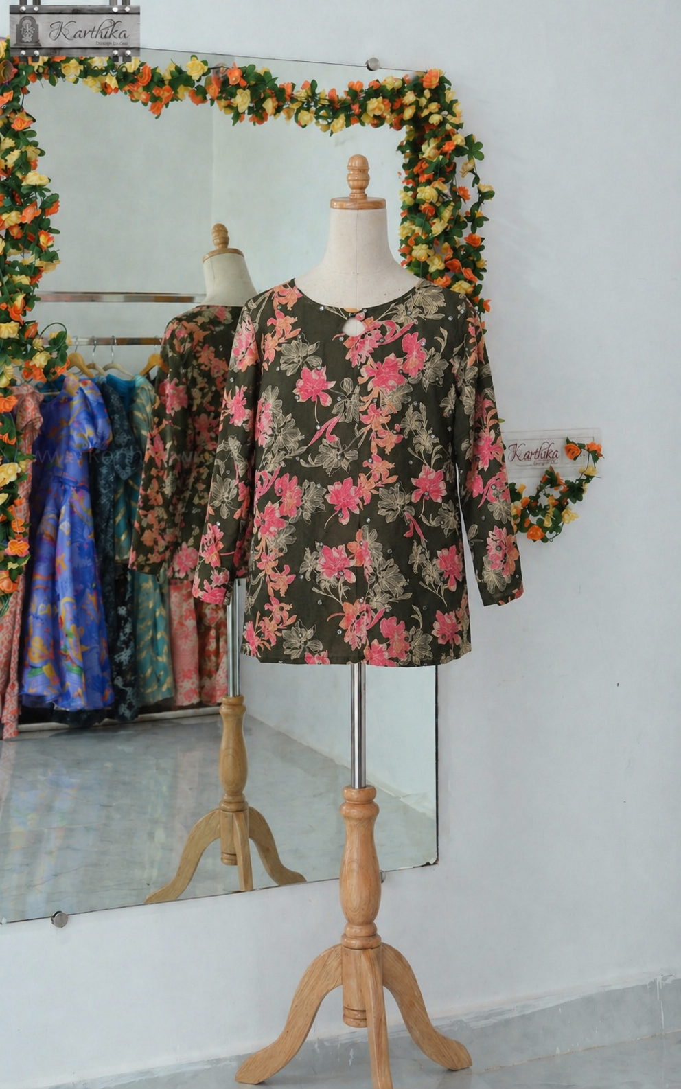 Printed Mul cotton tunic