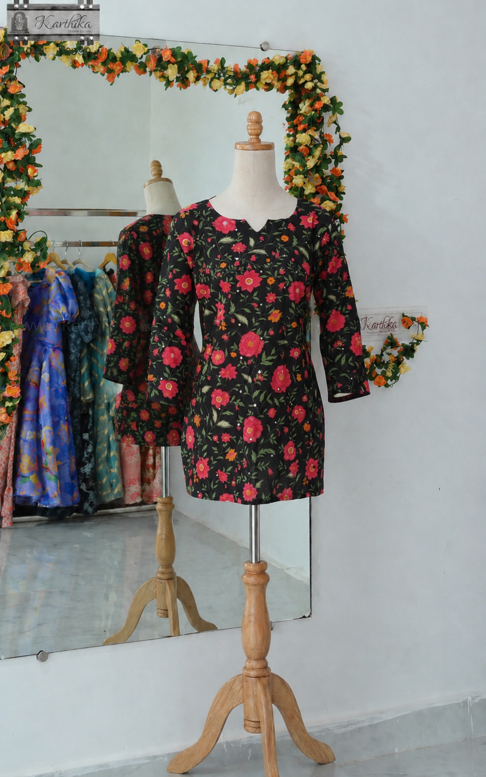 Printed Mul cotton tunic