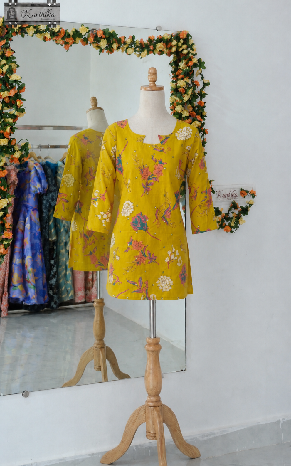 Printed Mul cotton tunic