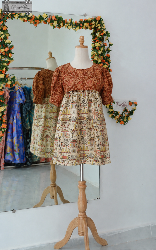 Kalamkari cotton tunic
