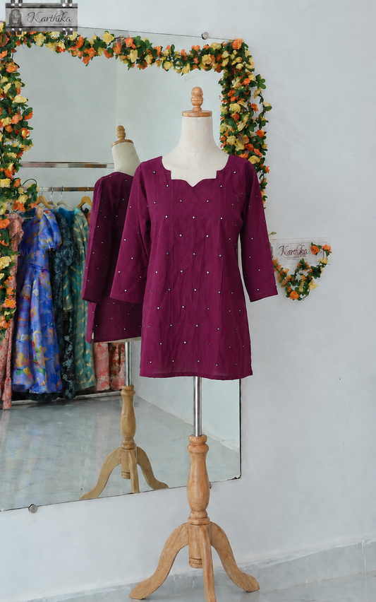 Printed Mul cotton tunic