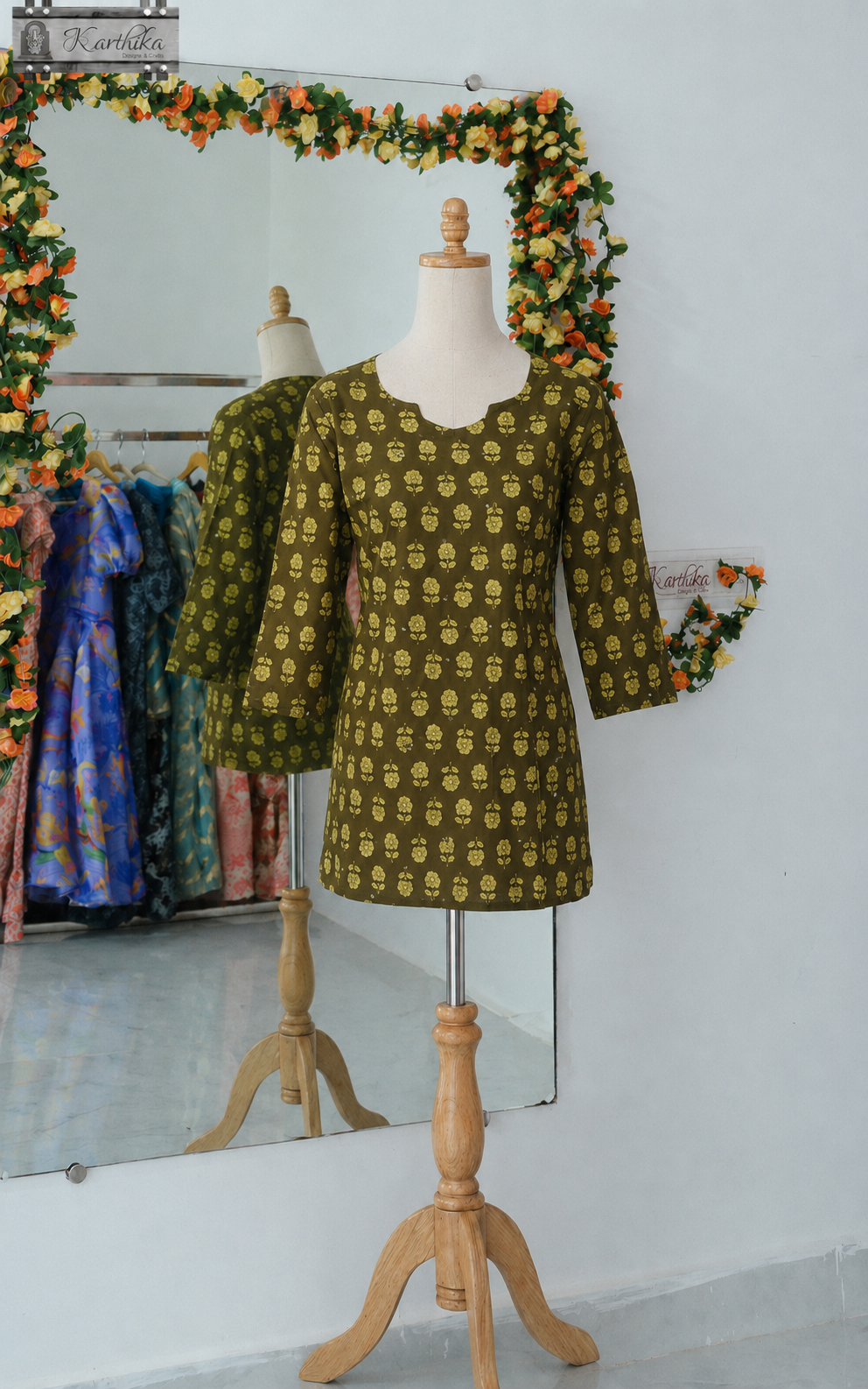 Printed Mul cotton tunic