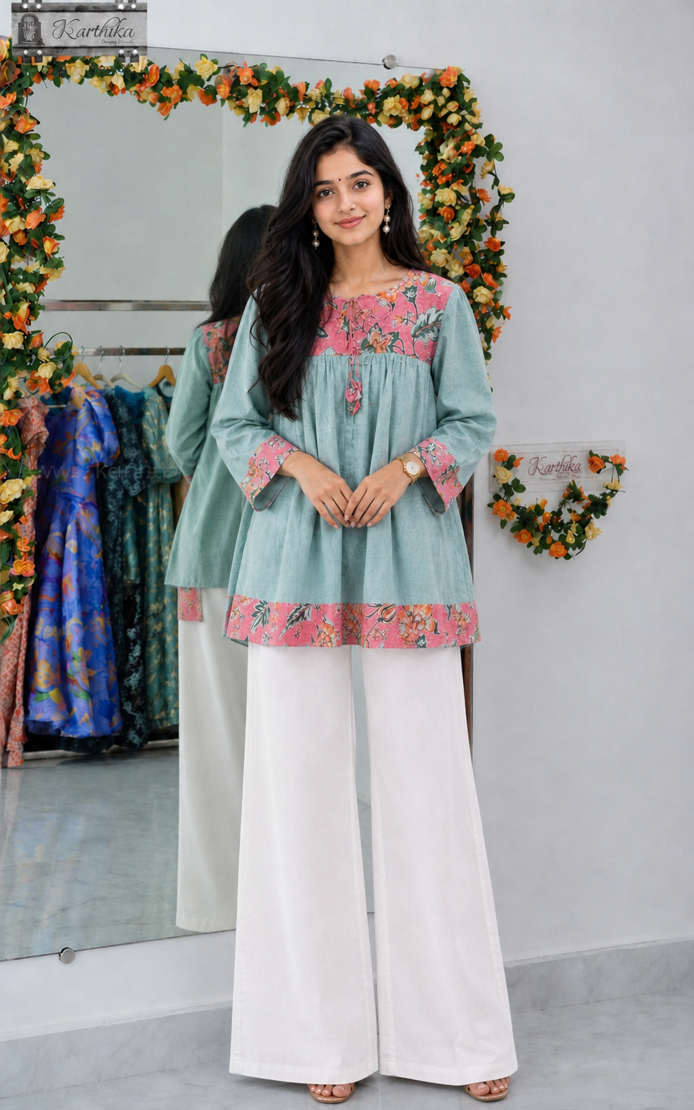 Handloom cotton tunic